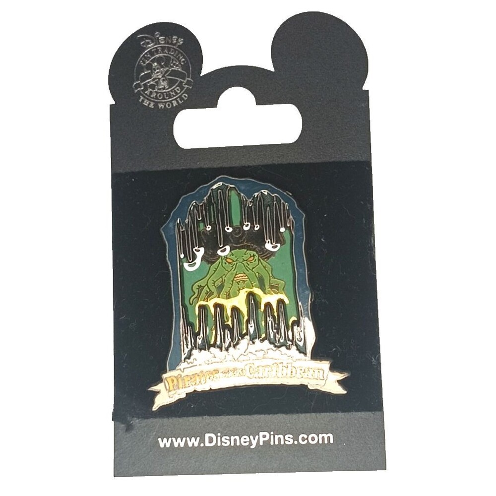 Disney Pirates of the Caribbean Attraction Davy Jones Pin Halloween Spooky